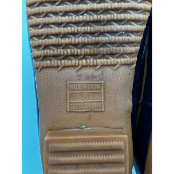 Khombu Helen Duck Boots Women’s 8M Brown Black Red Fair Isle Waterproof Winter - Picture 8 of 10